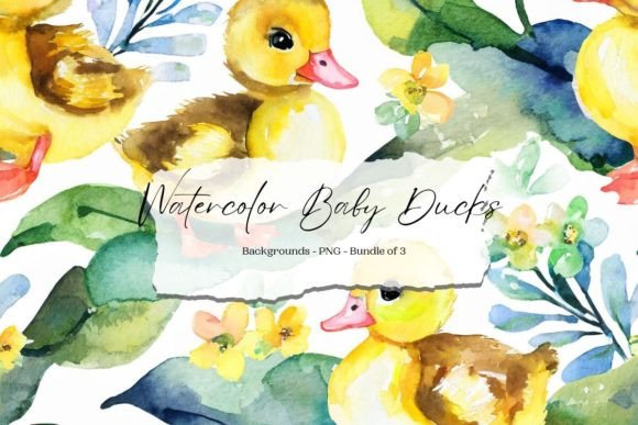Bring Whimsy to Your Designs with Watercolor Ducks