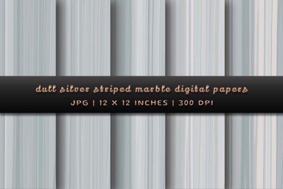 Dull Silver Striped Marble Backgrounds: A Designer's Secret Weapon