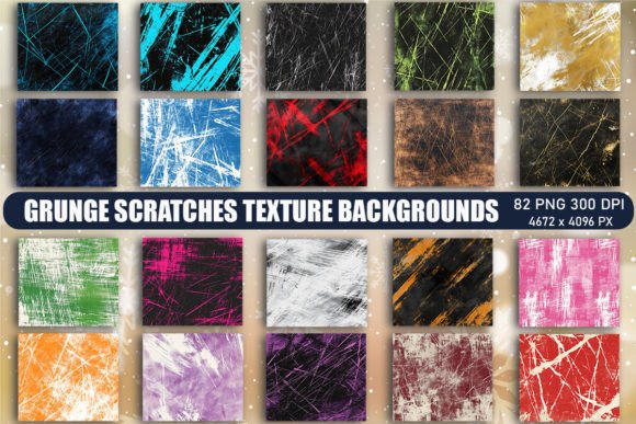 Grunge Scratches Texture Backgrounds: Adding Authentic Edge