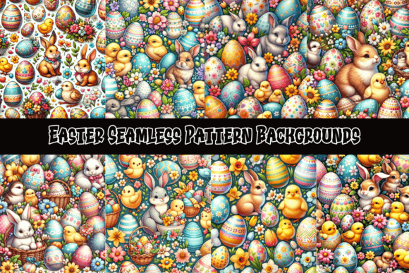 Infuse Your Projects with Spring: The Power of Easter Pattern Backgrounds