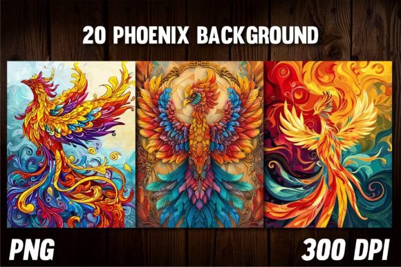 Phoenix Backgrounds for Covers: Captivating Mythical Art