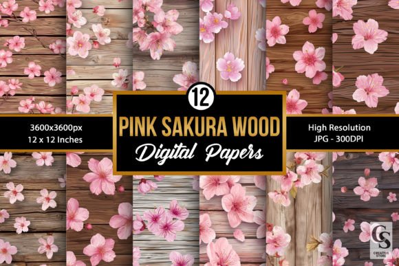 Pink Sakura Wooden Flowers: Elevate Your Creative Projects
