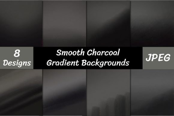Subtle Depth: The Power of Charcoal Gradient Texture Backgrounds
