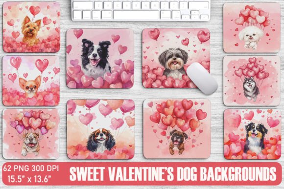 Sweet Valentine's Dog Backgrounds: A Designer's Guide to Canine Charm
