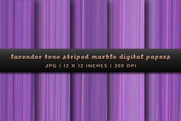 Transform Your Designs with Lavender Marble Digital Papers