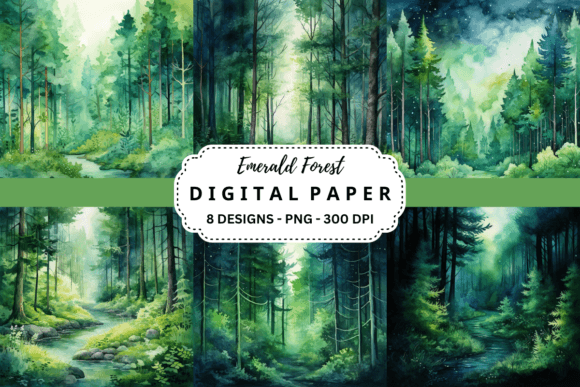 Unlocking the Visual Magic of Emerald Forest Backgrounds
