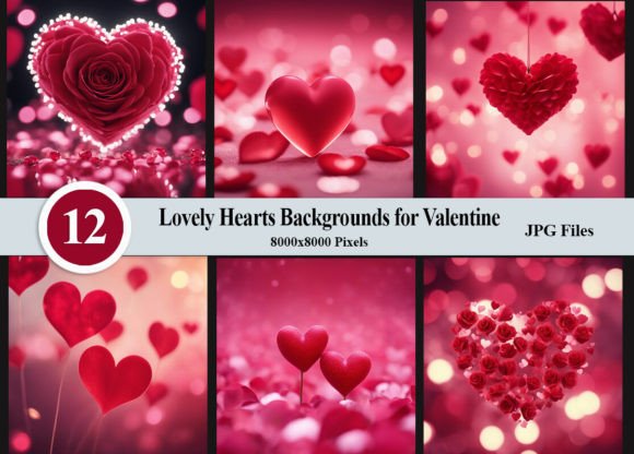 Valentine's Day Photo Magic: Digital Backdrops